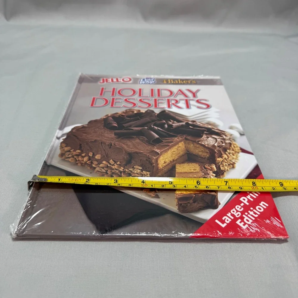 Jello Cool Whip Bakers Holiday Desserts Cookbook Large-Print Edition 2013 New